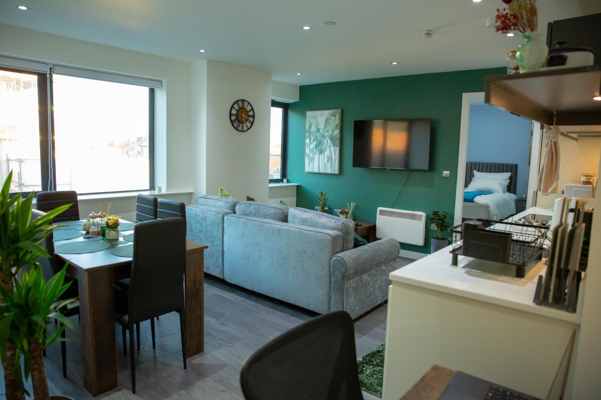 Sweet Stay, 2 Bed Apartment バーミンガム 部屋 写真